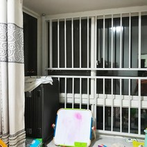 셀프방범창 방범창설치비용 창문 안전바 도난 방지, 6cm 나사 높이 110 너비 사용자 정의