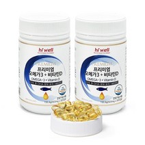 하이웰 오메가3 비타민D 300캡슐, 503mg, 2개