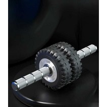 스테인레스 스틸 복부 근육 운동 AB슬라이드 홈트, 바퀴 1개 150mm
