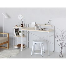 모던 책상선반세트 미케책상 린몬아딜스 알렉스 말름 중고등학생 서울대 미니 책상 이케아, 올블랙, 올화이트