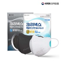 KF94 KF80 크리넥스 데일리방역마스크 라이트핏 30매 미세먼지 및 감염원차단 대형 중형 소형, 크리넥스 KF94, 화이트 대형