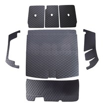 차팡 트렁크매트 벤츠 GLE 4세대 클래스(19년~) 가솔린/디젤_뒷자석 전동시트 차박매트 풀커버 + 도어매트, [SS]커피브라운_가솔린/디젤_뒷자석 전동시트