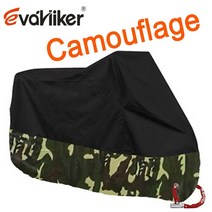 새로운 오토바이 커버 M L XL 4XL 방수 통기성 야외 스쿠터 비옷 UV 보호, 03 Camouflage_02 L