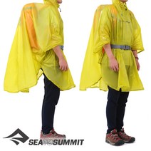 [텐잘남] SEATOSUMMIT 씨투써밋 울트라실 나노 판초, 라임