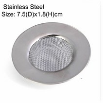 사각싱크볼 스텐 주방 씽크볼 헤어 필터 싱크 막힘 방지 스트레이너 욕조 샤워 바닥 드레인 스토퍼 실리, 05 C