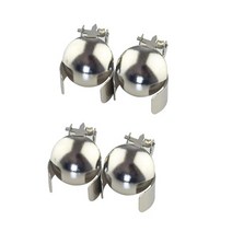 골드 실버 자동 양초 스너퍼 소화기 불꽃 안전하게 심지 화염 클립 가정 실내 야외용, 07 silver 4pcs