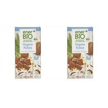 Rossmann enerBiO Vegan Chocolate Coconut Dinkel 로스만 비건 코코넛 칩 앤 플레이크 초콜릿 80g 2개