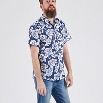 파라다이스 반팔 프린트 셔츠 RGKS4005 단체복 자수 나염인쇄