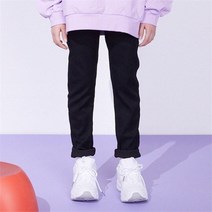 더데이걸 SH01 밴딩형 스키니 블랙 데님 TGTC22101