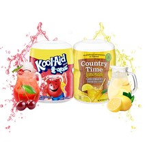 컨츄리타임 레몬 + 쿨에이드 체리 2종혼합 에이드파우더