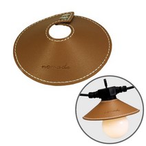노마드 스트링 라이트 가죽쉐이드 브라운 줄조명 가죽커버 2pcs N-8094