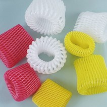 네트망(50개) 과일망 과일포장 과일충격방지 과일선물 음료포장 컵포장, 50개, 난좌망 14cm 흰색