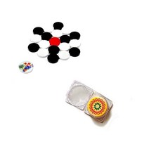 AnNafi® 6MM 아크릴 카롬 코인 보드 게임 무료 심플/프린트 스트라이커 & 표준 사이즈 토너먼트 스트라이커BGSL