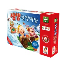 셈셈 눈설매장 학습용 나눗셈 보드게임 행복한 바오밥