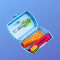 큐라덴 큐라프록스 여행용 휴대용칫솔 1개