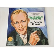 마카롱 LP판 희귀앨범 레코드판 턴테이블 BING CROSBY THE SONGS I LOVE