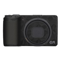 GR3 GR3X 카메라 비닐 데칼 스킨 랩 커버 리코 GRIII / Richo GR IIIX 카메라 프리미엄 스티커, Nordic Black