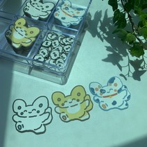 룰루랄라 리무버블 스티커 비비 (노랑), 1개