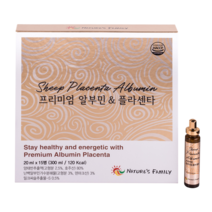 네이처스패밀리 프리미엄 알부민 & 플라센타