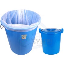국산 파란용기 만능용기 행사장 휴지통 대용량물통 용기운반구, 2. 만능용기 25L, 1개