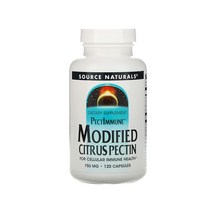소스내추럴 모디파이드 시트러스 펙틴 섬유소 750mg 120 캡슐, 1개, 기본