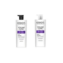 케라시스 볼륨클리닉 샴푸 750ml + 컨디셔너 750ml애경, 케라시스 볼륨클리닉 샴푸 750ml + 컨디셔너 750