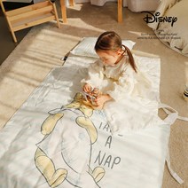 [아망떼] x디즈니 슬리핑 푸 알러지케어 낮잠이불패드세트 베이비블루