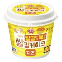 오뚜기 달걀하나톡넣는 쌀컵케이크 치즈, 60g, 13개