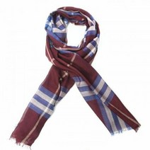버버리 명품명품BURBERRY 22년 Lightweight Check Wool Silk Scarf 8