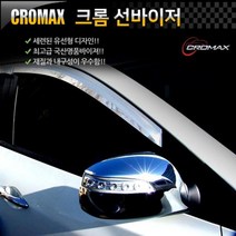 크로맥스 그랜드스타렉스 크롬 썬바이저 2pcs 썬바이저/크롬선바이저/크롬썬바이저/윈도우바이저/자동차썬바이저, 단일 자동차 제조사
