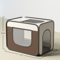 펫드라이룸 반려동물 반려견 드라이기 Pet Drying Box Bag Dog Cat Bath Artifact Hair Dryer Grooming Dry Room Bags for P, [03] L brown