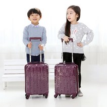 [비박]토이 TOY 15형 퍼플색상 유아 아동 어린이캐리어 여행가방
