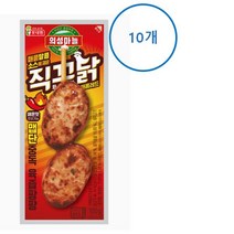 [한끼]의성마늘 직꾸닭 매콤레드 100gX10 방학 홈파티 간식 간편식 안주 밥반찬 전자레인지 조리 롯데햄 가을 식재료 1세트, 30세트