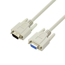 RS232 시리얼 연장 통신 케이블 1.8M DW-9MF-1.8M