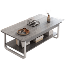 티테이블 거실 가정용 작은 심플 모던 테이블 렌탈 하우스용 소파 2023, ☆120CM모란디그레이