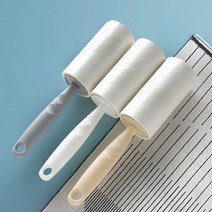 롤클리너 핸디형 돌돌이 테이프 크리너 개털 청소기, 3돌돌이테잎-아이보리