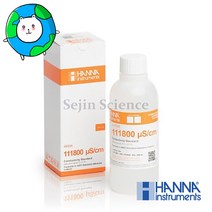 한나 HI 7035M 111800 uS/cm 전도도 표준용액 HANNA 한나기계 (230mL Bottle) Conductivity Standard