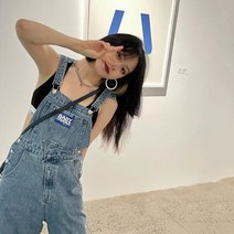 오버롤 멜빵바지 점퍼수트 점퍼슈트 팬츠 캐주얼 데님