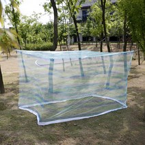 솔표 블루/화이트 모기장(야외용), 화이트