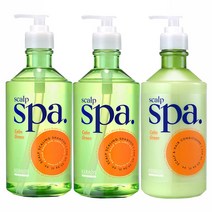 케라시스 두피스파 캄그린 샴푸 750ml 2개 + 컨디셔너 1개