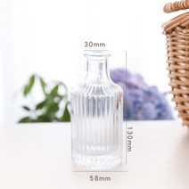 북유럽 인 바람 유리 꽃병 크리 에이 티브 투명 거실 장식 수경 꽃병 장식 꽃꽂이 컨테이너, 꽃병 3