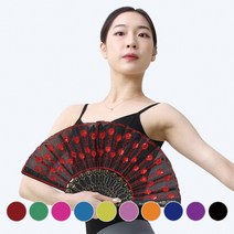 SLLS001 키트리 돈키호테 무용 발레 부채 공연 뮤지컬, SLLS001 진핑크, 1개