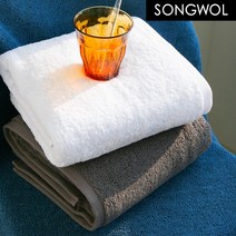 송월 프리미엄 40수 480g 바스타올, 1장, 다크그린