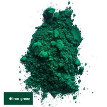 0.1/0.5/1KG 산화철 안료 탄소 분말 일학년 시멘트 색깔 구체적인 스테인드 플로어 타일 포장 코팅, 500g Iron green