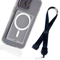 슈퍼쉘 아이폰 맥세이프 실리콘 휴대폰 케이스 + 맥세이프 실리콘 카드 지갑 세트