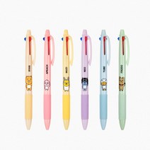카카오프렌즈 3색볼펜, 상세설명 참조, 단품없음