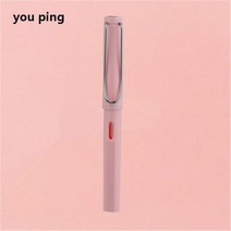 19 색 패션 0.38/0.5mm 펜촉 만년필 젤 펜 비즈니스 사무실 학생 문구 학용품 신제품, 0.5mm, Light pink