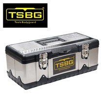 TSBG 정품 공구함 철 공구박스 트렁크 공구통 정리함 보관함 스텐레스 공구함, small, A타입(노랑)