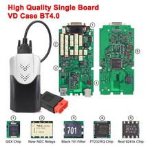 Multidiag 프로 + 싱글 보드 .23 NEC 릴레이 블루투스 OBD2 스캐너 자동차 차량용/트럭 obd 2 자동차 차량, 03 1PCB VD