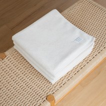 오가닉 호텔수건 배스타월 수건세트(배스타올 3pcs 5컬러 가능), 오트 베이지 3pcs